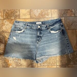 Loft cut-off jean shorts, size 14, gently used.